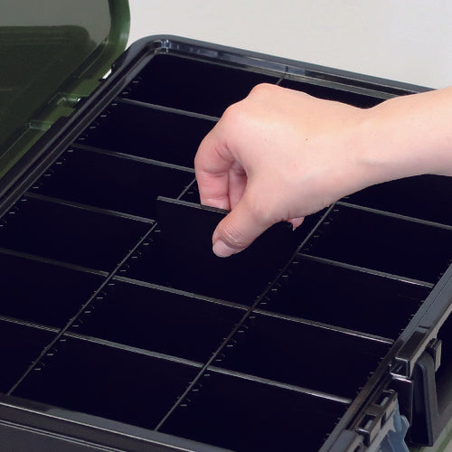 ＪＥＪアステージ　パーツストッカーブラックグリーン　ＰＳ−４００　PS400X　1 個