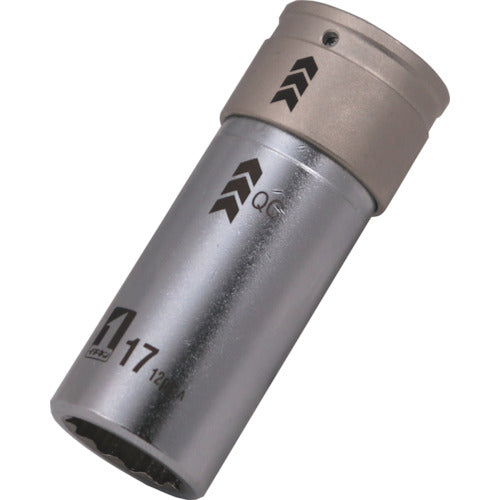 ＭＵＳＴＴＯＯＬ　ＱＣソケット　シングル　ＱＣ１／２　１７ｍｍＣ　ＩＭ−４Ｗ１７Ｃ−１２Ｋ　19840　1 個