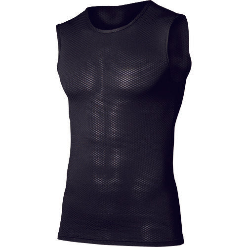 Otafuku JW-520 11. BK 3D Sleeveless Crew Shirt S JW-520-BK-S 1 pc