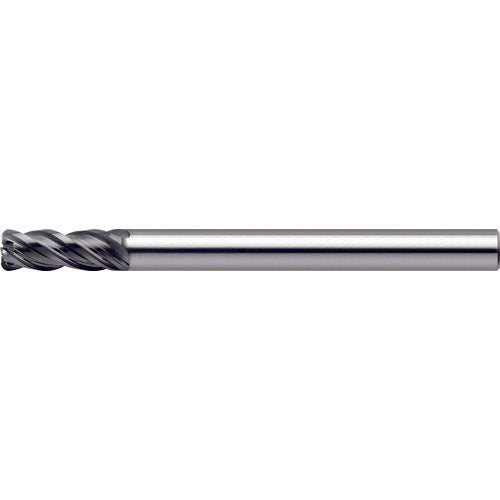 Union Tool 4-Blade Unequal Divided Unequal Lead High Efficiency Radius End Mill Outer Diameter 12 x Corner Radius R0.3 x Blade Length 30 x Total Length 100 CXERS4120-03-300 1 Piece