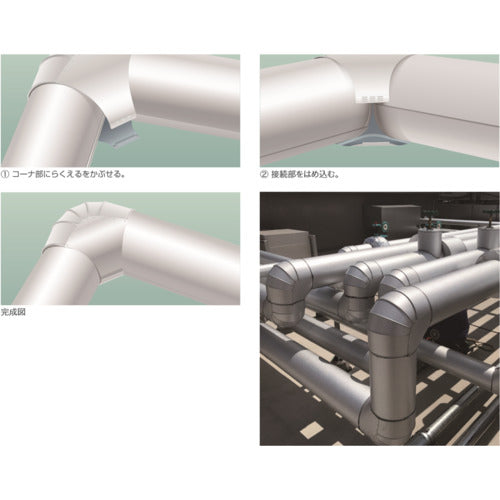 ＴＫＣＰ　ラッキングカバーエルボガルバ３２ＡＸ２０　RAKUERU GL32AX20　1 個