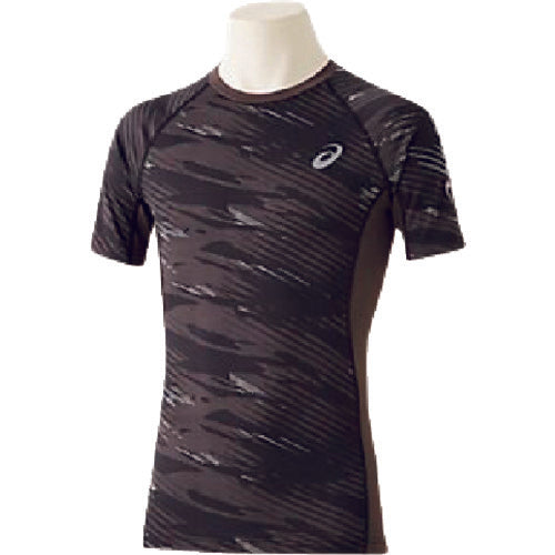 ASICS [Sold out and discontinued] Winjob Half Sleeve Shirt Performance Black/Dark Gray S 2271A040.001-S 1 unit