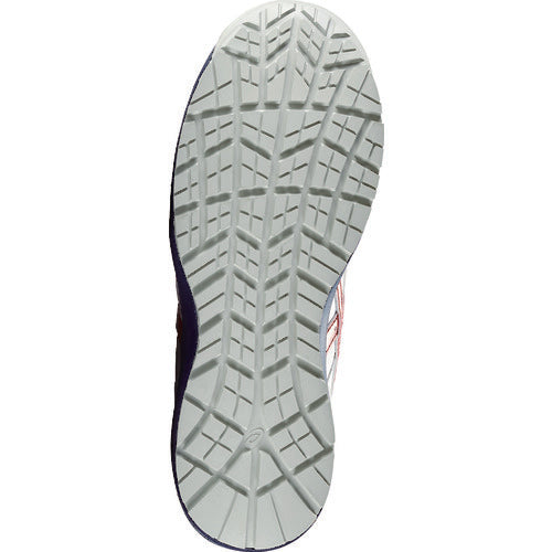 ＡＳＩＣＳ　ウィンジョブＣＰ３０６　ＢＯＡホワイト／クラシックレッド　２７．０ｃｍ　1273A029.100-27.0　1 足