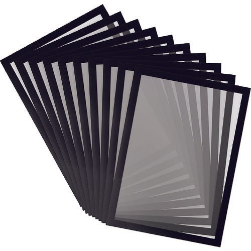 Tarifold PVC Magnetic Frame for A4, Pack of 10, Black, 195237, 1 S
