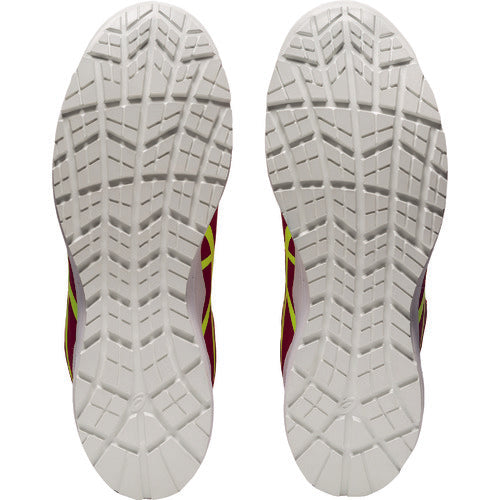 ＡＳＩＣＳ　ウィンジョブＣＰ４０３　ＴＳ　クラシックレッド×セーフティイエロー　２６．０ｃｍ　1271A042.600-26.0　1 足