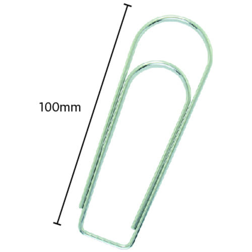 ｍｉｔｓｕｙａ　クリップ　スーパージャイアントゼム　１００ｍｍ　Ｍ４８１９４（３本入り）　SJGM-100　1 袋