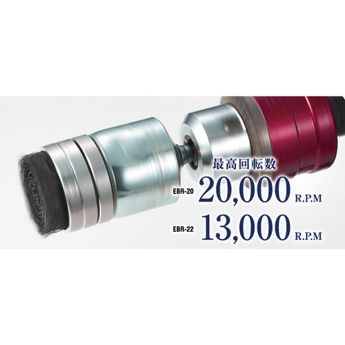 BURRTEC Crimped shaft end brush with RING, outer diameter 29, SUS, EBR-22SUS, 3753500, 1 piece