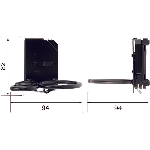 Tajima Detachable Tool Holder Steel Hammer 3 Hole SFKHI-H3 1 pc