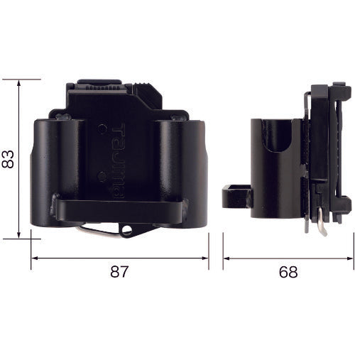 Tajima Detachable Tool Holder Steel S Bar Double SFKHI-SBW 1 pc