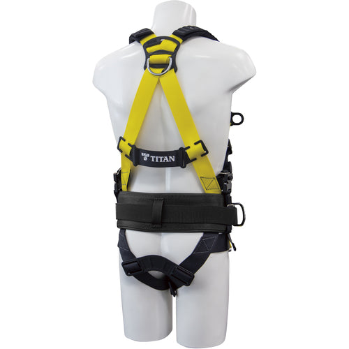 タイタン　ＥＡＳＹ　Ｈａｒｎｅｓｓ　Ｃｏｍｆｏｒｔ　柱上用ハーネスセット　Ｍ　WHC-10A-M-01-BL　1 本