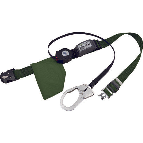 Titan REELOCK S2NEO Lite Retractor-type waist belt with locking device, green, one-touch buckle, OT-SLN505-GR, 1 piece
