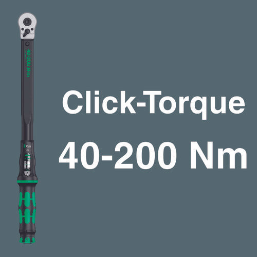 Ｗｅｒａ　トルクレンチセット　Ｃ３　４０〜２００Ｎｍ　１／２　343970　1 Ｓ