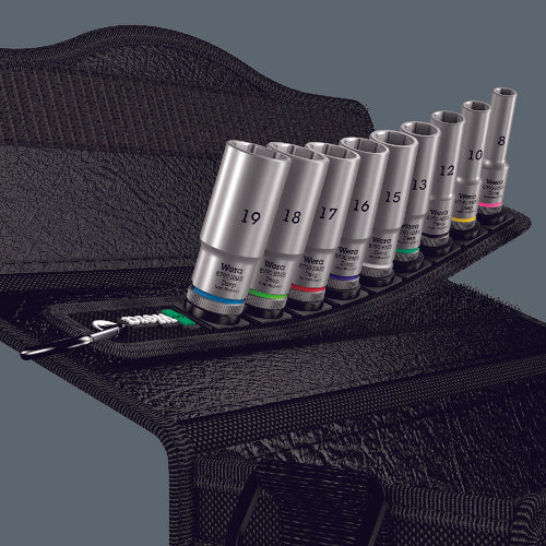 Ｗｅｒａ　Ｂｅｌｔ　Ｂ　１ディープソケットベルトセット　004545　1 Ｓ