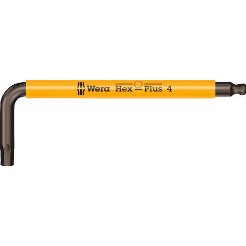 Ｗｅｒａ　９５０　ＳＰＫＳ　Ｈｅｘ−Ｐｌｕｓ　ヘックスプラス六角レンチ　４．０　022673　1 本