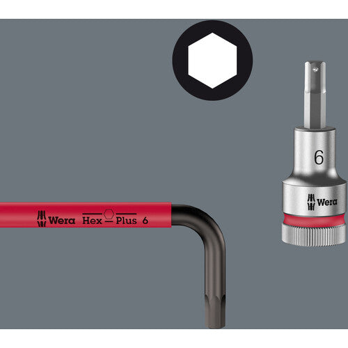 Ｗｅｒａ　９５０　ＳＰＫＳ　Ｈｅｘ−Ｐｌｕｓ　ヘックスプラス六角レンチ　５．０　022674　1 本