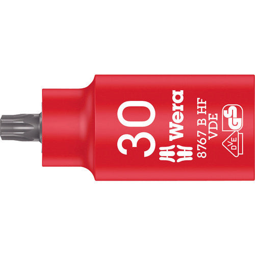Wera 8767 B VDE Insulated Holding Function Bit Socket TX 30 004923 1 piece