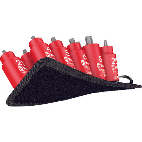 Wera Belt B Holding Function VDE Insulated Bit Socket Belt Set 1 004930 1 S