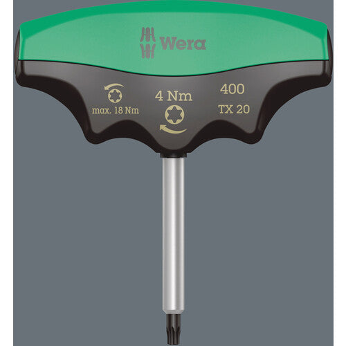 Wera 400 Torque Driver T-type Torx TX25 / 5.0 Nm 005091 1 piece