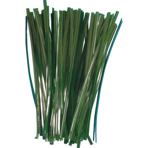 ＴＲＵＳＣＯ　園芸用ビニールタイ　幅４ｍｍ×長さ１００ｍｍ　緑　１００本入　GVT100-100　1 袋