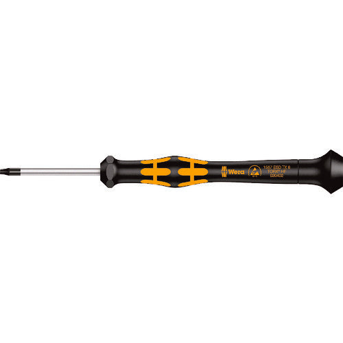 Ｗｅｒａ　精密ドライバー　１５６８　ＥＳＤ静電対策　ＨＦトルクスマイクロドライバー　刃先Ｔ６　軸長４０ｍｍ　030402　1 本