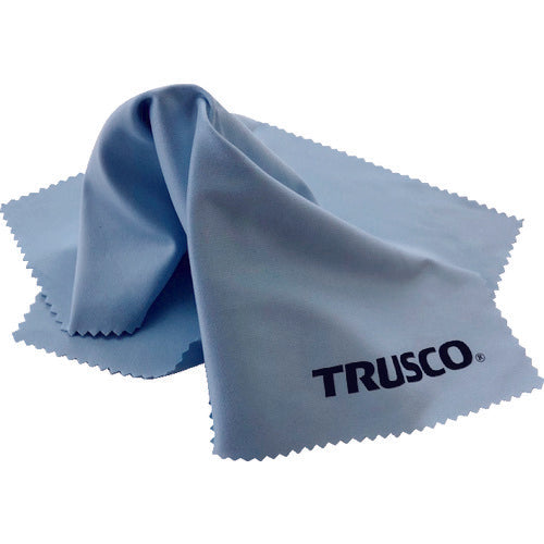 TRUSCO Glasses Cleaning Cloth Blue 1 Piece Size 305 x 305 SCN305-B 1 Piece