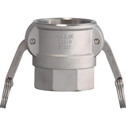 Toyox Camlock Coupler Female Thread Stainless Steel 633-DB 3 Inch SST 633-DB-3-SST 1 Piece