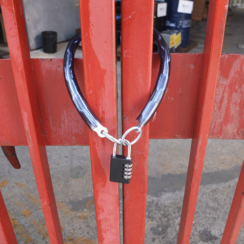 ＳＯＬ　南京錠　チェーン＆パドロックダイヤル錠タイプ６００ｍｍ　3190-40S　1 個