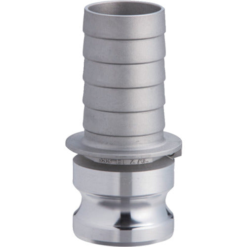 トヨックス　カムロック　アダプター　ホースシャンク（細め）　アルミ　６３３−ＥＴ　２−１／２インチ　ＡＬ　633-ET-2-1/2-AL　1 個