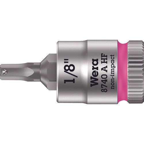 Ｗｅｒａ　８７４０Ａ　ＨＦソケット　Ｈｅｘ−Ｐｌｕｓ　ＳＷ１／８　003383　1 個