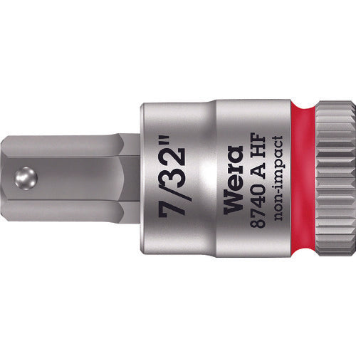 Ｗｅｒａ　８７４０Ａ　ＨＦソケット　Ｈｅｘ−Ｐｌｕｓ　ＳＷ７／３２　003387　1 個