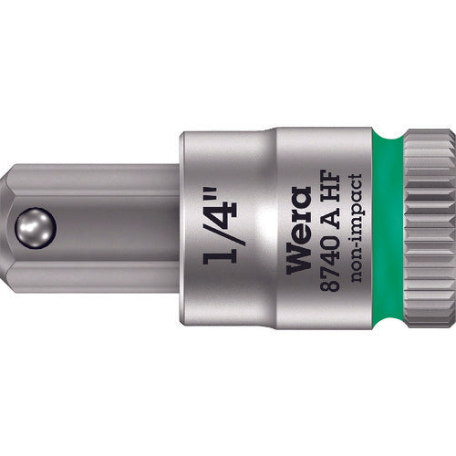 Ｗｅｒａ　８７４０Ａ　ＨＦソケット　Ｈｅｘ−Ｐｌｕｓ　ＳＷ１／４　003388　1 個