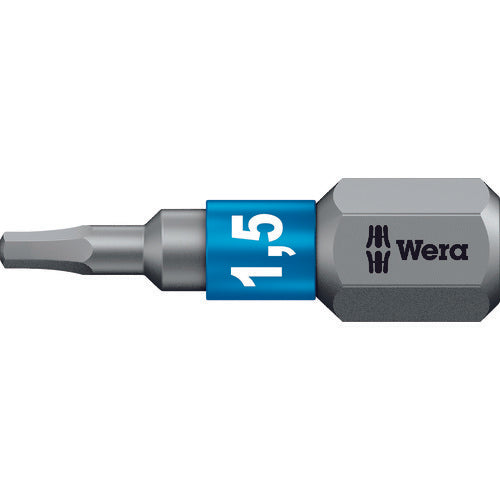 Ｗｅｒａ　８４０／１　ＢＴＺ　ヘックスプラスビット　１．５　ｘ　２５　ｍｍ　056680　1 本