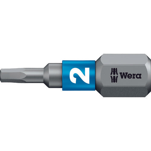 Ｗｅｒａ　８４０／１　ＢＴＺ　ヘックスプラスビット　２．０　ｘ　２５　ｍｍ　056681　1 本