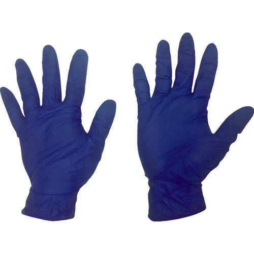 エフピコ　【売切廃番】ニトリルＧＬＯＶＥ５５粉無　ＤブルーＳ（２５０枚入り）　H7N7　1 箱