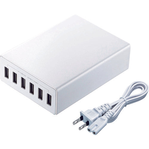 SANWA USB Charger White ACA-IP67W 1 unit