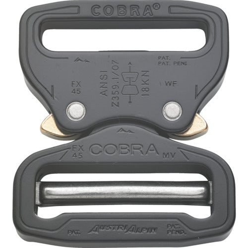 ALPIN [Sold out and discontinued] COBRA Pro Style ANSI Buckle 45mm Matte Black VF FX45MVFB-ELOX 1 pc
