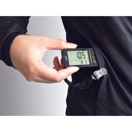 Dretec Large Screen Pedometer H-236BK 1 unit