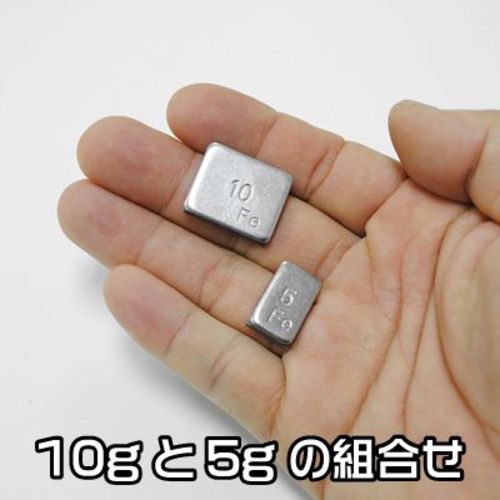 アストロプロダクツ　二輪車整備工具　貼り付バランスウェイト６０ｇ（５ｇ／１０ｇ刻み）２本セット　2007000011676　1 Ｓ