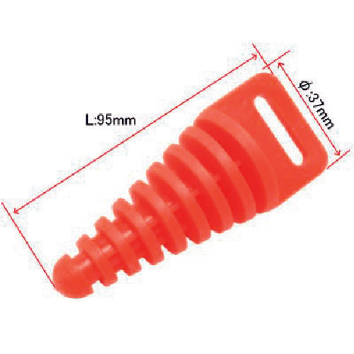 Astro Products Motorcycle Maintenance Tools Muffler Plug S Total Length 95 x Outer Diameter 37mm 2007000012222 1 pc