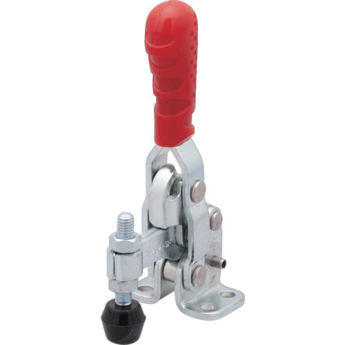 ＳＴ−ＳＭＩＴＨ　下方押え型トグルクランプ　立型トグルクランプ　垂直ハンドル　フランジベース　締圧力０．６２ｋＮ　適合コンタクトボルト径Ｍ６　ST-VTC202SF　1 個