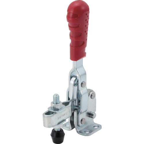 ＳＴ−ＳＭＩＴＨ　下方押え型トグルクランプ　立型トグルクランプ　垂直ハンドル　フランジベース　締圧力１〜１．７ｋＮ　適合コンタクトボルト径Ｍ８　ST-VTC207U　1 個