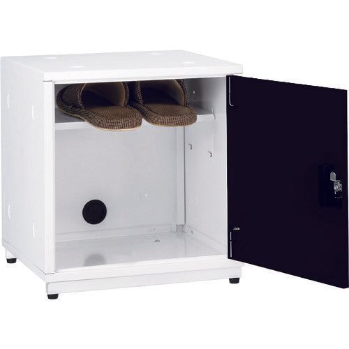 ＡＳＫＡ　組立式シューズボックス　ブラック　SB800BK　1 台