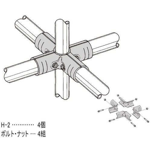 ＹＡＺＡＫＩ　メタルジョイント　イレクター　ＨＪ−５　Ｓ　HJ-5-S-BL　1 個