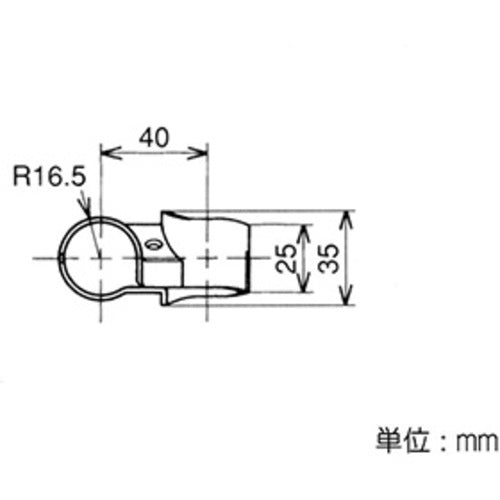 YAZAKI Metal Joint Erector HJ-6 S HJ-6-S-BL 1 piece