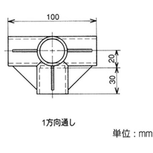 ＹＡＺＡＫＩ　プラスチックジョイント　Ｊ−１２Ｂ　ＡＡＳ　Ｓ　ブラック　中間コーナー用　イレクター　Φ２８用　J-12B-S-BL　1 個