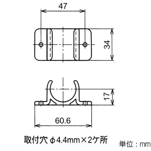 ＹＡＺＡＫＩ　プラスチックジョイント　Ｊ−４６　ＡＡＳ　Ｓ　ブラック　イレクター　Φ２８用　J-46-S-BL　1 個