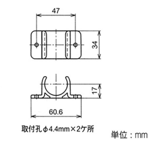 ＹＡＺＡＫＩ　プラスチックジョイント　Ｊ−４６　ＡＡＳ　Ｓ　ブラック　イレクター　Φ２８用　J-46-S-BL　1 個