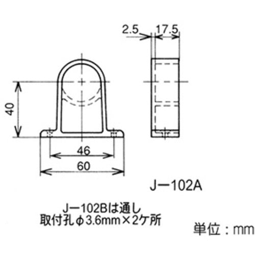 ＹＡＺＡＫＩ　プラスチックジョイント　Ｊ−１０２Ａ　ＡＡＳ　Ｓ　ブラック　イレクター　Φ２８用　J-102A-S-BL　1 個