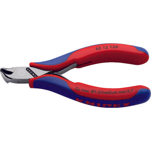 ＫＮＩＰＥＸ　６２１２−１２０　エレクトロニクス斜ニッパー　6212-120　1 丁