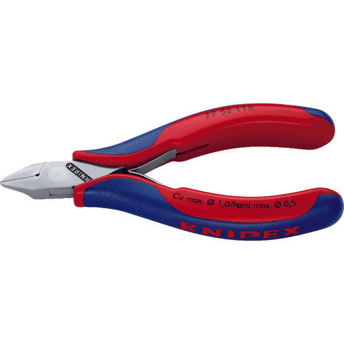 ＫＮＩＰＥＸ　７７５２−１１５　エレクトロニクスニッパー　7752-115　1 丁